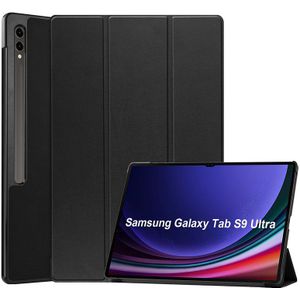 Smart cover met hard case Samsung Galaxy Tab S9 Ultra zwart