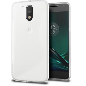 Hoesje Motorola Moto G4 TPU case transparant