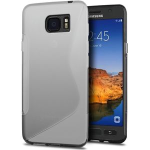 Hoesje Samsung Galaxy S7 Active TPU case smoke