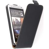 Flip case dual color HTC One Mini zwart