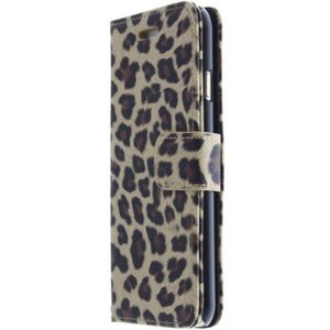 Wallet case tijgerprint Apple iPhone 6 bruin
