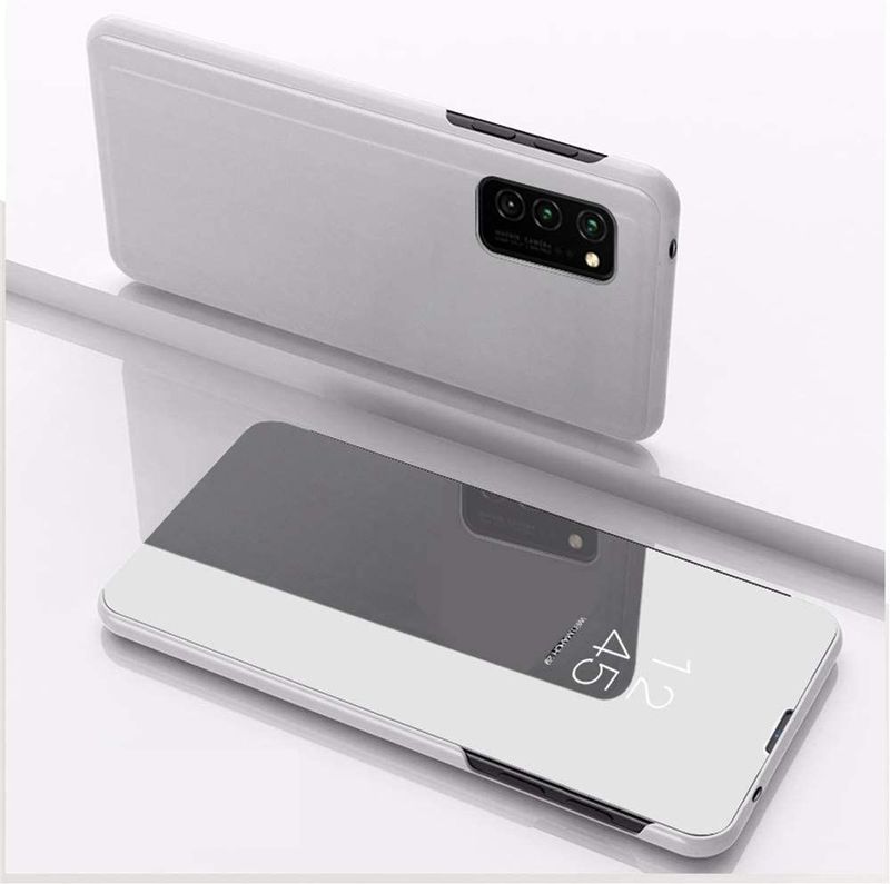Clear View cover Samsung Galaxy S20 Ultra grijs/zilver