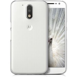 Hoesje Motorola Moto G4 hard case transparant