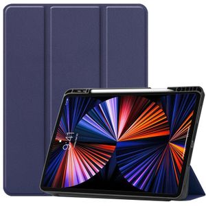 Smart cover met hard case iPad Pro 12.9 (2022/2021/2020/2018) blauw