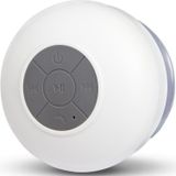 Waterdichte bluetooth badkamer speaker wit