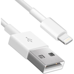 Lightning naar USB kabel iPhone / iPad 3 meter wit