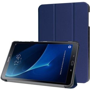Smart cover met hard case Samsung Galaxy Tab A 2016 (10.1) blauw
