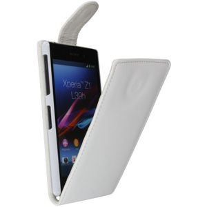 Flip case Sony Xperia Z1 wit