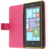 Flip case met stand Nokia Lumia 520 roze