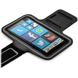 Sport armband Microsoft Lumia 640 XL zwart