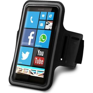 Sport armband Microsoft Lumia 640 XL zwart