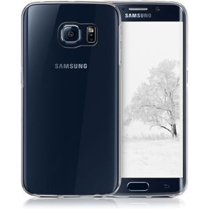 Hoesje Samsung Galaxy S6 Edge+ Flexi bumper - 0,3mm - doorzichtig