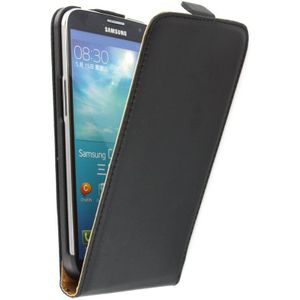Flip case dual color Samsung Galaxy Mega i9200 zwart