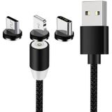 Magnetische laadkabel (2m) 3 in 1 - Micro USB - USB-C - Lightning