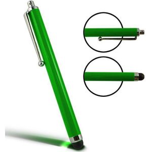 Stylus Pen groen met clip