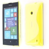 Silicon TPU case Nokia Lumia 520 transparant