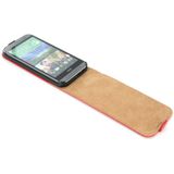 M-Supply Flip case dual color HTC One M8 rood