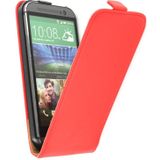 M-Supply Flip case dual color HTC One M8 rood