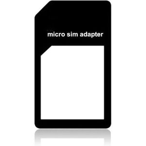 Micro sim kaart adapter