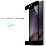Curved Tempered Glass Apple iPhone 6/6S - zwart