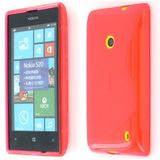 Silicon TPU case Nokia Lumia 520 roze