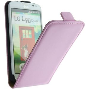 M-Supply Flip case dual color LG L90 D405 roze