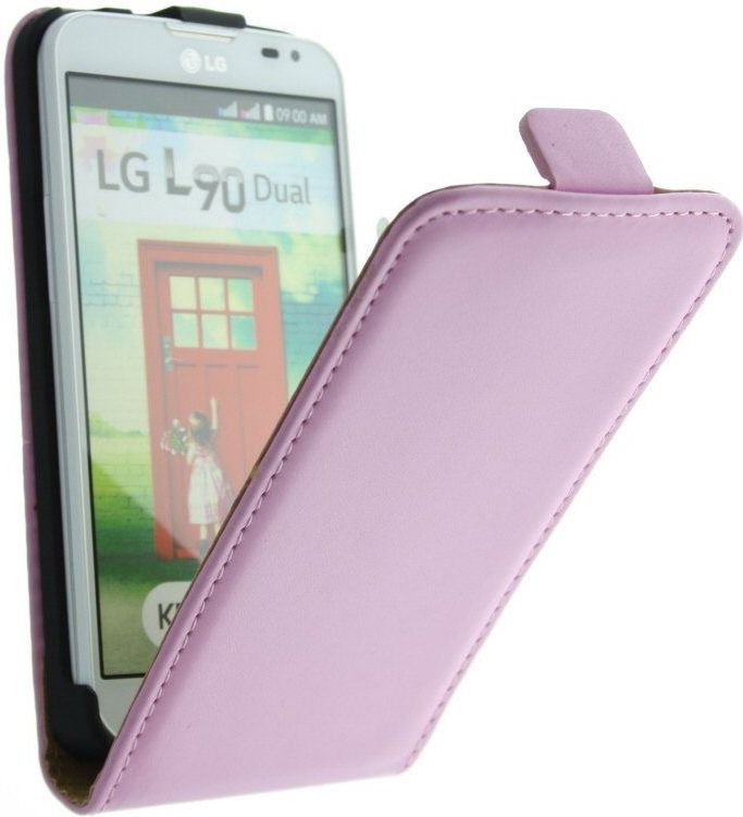 M-Supply Flip case dual color LG L90 D405 roze