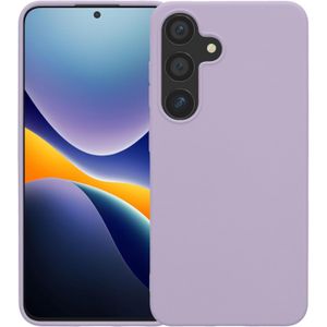 Siliconen TPU hoesje Samsung Galaxy S24+ paars
