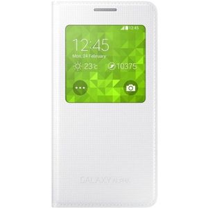 Samsung Galaxy Alpha S-View cover wit EF-CG850BW