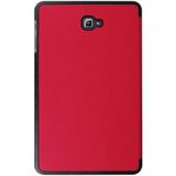 Smart cover met hard case Samsung Galaxy Tab A 2016 (10.1) rood