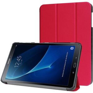 Smart cover met hard case Samsung Galaxy Tab A 2016 (10.1) rood