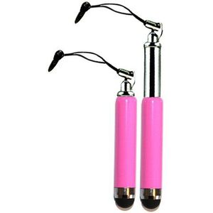 Stylus Pen capacitive roze uitschuifbaar