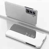 Clear View cover Samsung Galaxy S22+ grijs/zilver