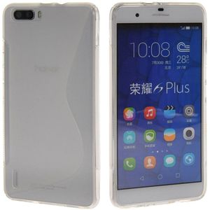 Hoesje Huawei Honor 6 Plus TPU case transparant