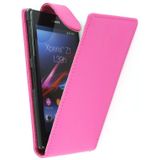 Flip case Sony Xperia Z1 roze