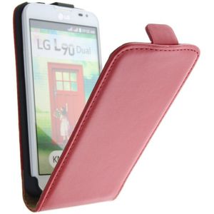 M-Supply Flip case dual color LG L90 D405 rood