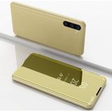 Clear View cover Samsung Galaxy Note 10+ goud