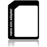Nano naar micro sim kaart adapter