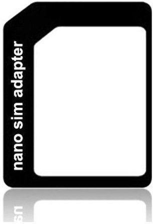 Nano naar micro sim kaart adapter