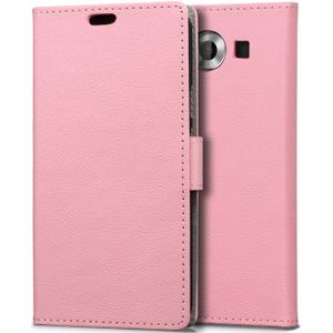 Hoesje Microsoft Lumia 950 flip wallet roze