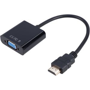 HDMI (male) naar VGA (female) adapter kabel - 15cm