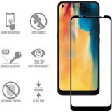 Tempered Glass (volledig scherm) Motorola Moto G9 Power zwart