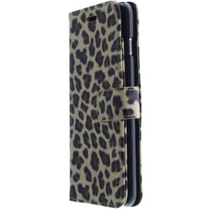 Wallet case tijgerprint Apple iPhone 6 Plus bruin