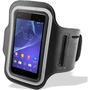 Sport armband Samsung Galaxy Alpha G850 zwart