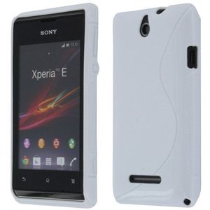 Silicon TPU case Sony Xperia E wit