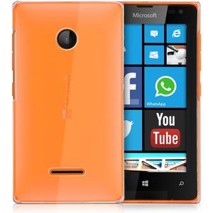 Hoesje Microsoft Lumia 532 hard case transparant
