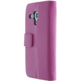 Flip case met stand Samsung Galaxy Trend S7560 roze