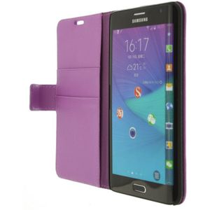 M-Supply Flip case met stand Samsung Galaxy Note Edge paars