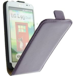 M-Supply Flip case dual color LG L90 D405 paars