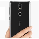 Hoesje Nokia 7 Plus Flexi bumper - 0,3mm - doorzichtig